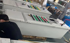 我司生产的防爆电气控制柜受到用户青睐